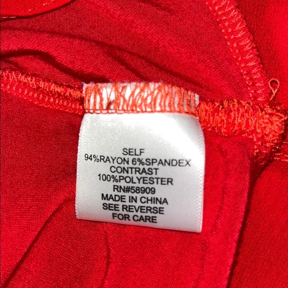 Red Racerback Tank Top - Picture 6 of 6